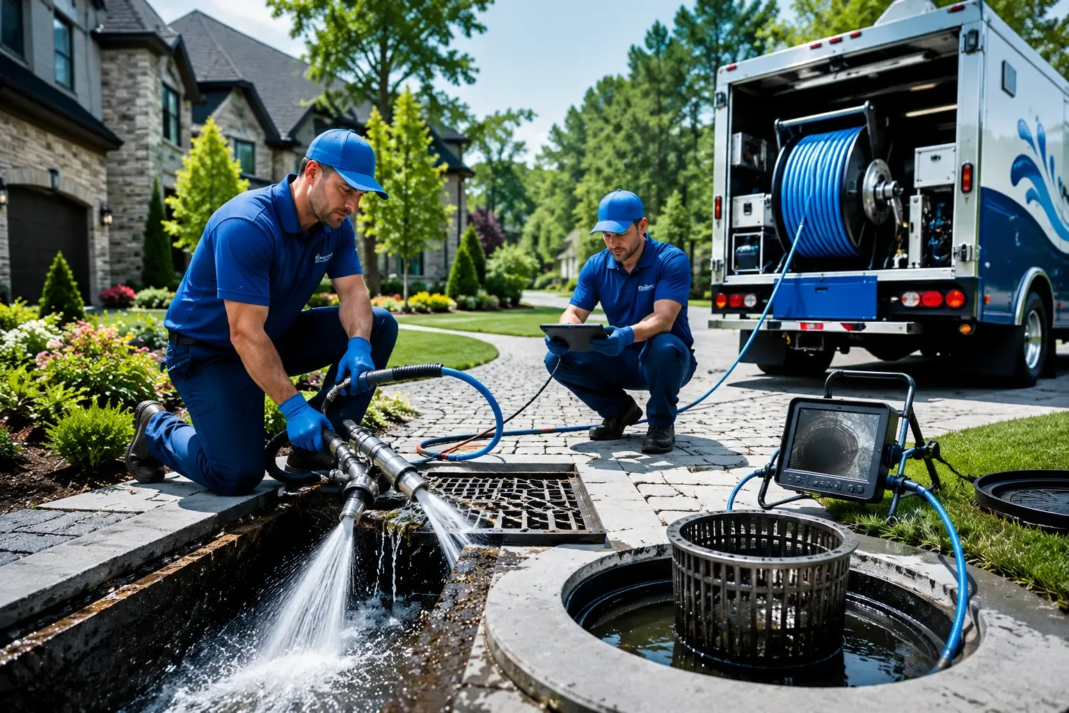 Local outdoor drain cleaning professionals in Charlotte, MI